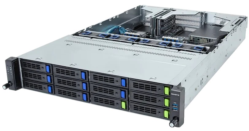 

Серверная платформа 2U GIGABYTE R263-S30-ABC1 (LGA4677, C741, 16*DDR5, 12*2.5"/3.5" SATA, M.2, 2*1300W 80+ Platinum), R263-S30-ABC1