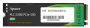 фото Накопитель SSD M.2 2280  Apacer AP2TBAS2280F4L-1