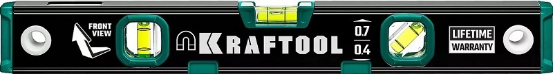 

Уровень Kraftool 34785-40 магнитный с зеркальным глазком 400мм., 34785-40