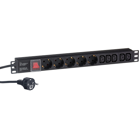 фото Блок розеток  Exegate ServerPro PDU-19H009 Al-5C135S-EU2.5CU-SW в Уфе