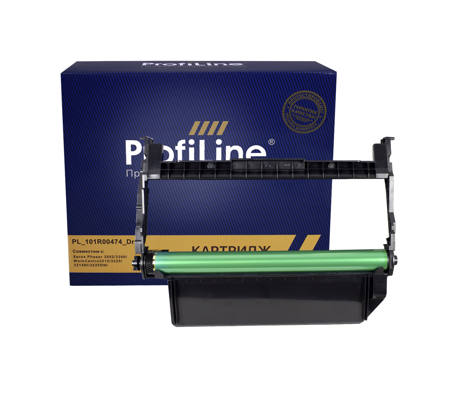 

Картридж ProfiLine PL_101R00474_Drum для Xerox Phaser 3052/3260/WorkCentre 3215/3225/3215NI/3225DNI Drum 10000 копий, PL_101R00474_Drum