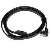 фото Кабель интерфейсный Cablexpert CC-SATAM-DATA90-BL-100CM