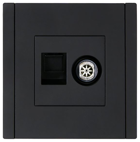 Изображение товара Мультимедийные комбинированные розетки FORTE&PIANO FP-AK20-2-K02 для сети