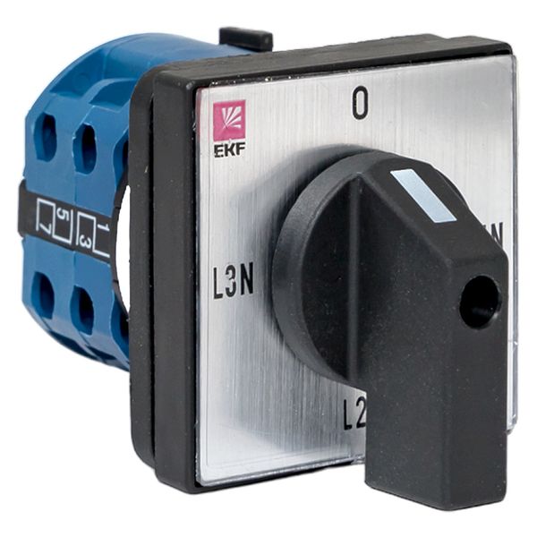 

Переключатель кулачковый EKF pk-1-84-10 ПК-1-84 10А 4P для вольтметра (фазное напряжение), pk-1-84-10