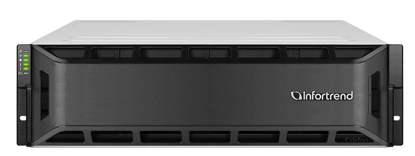 

Система хранения данных Infortrend EonStor GS 2000 GS2024R01C0FD-8U32 3U/16bay, cloud-integrated unified storage, supports NAS, block, object storage, EonStor GS 2000