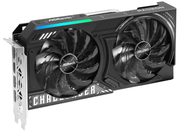 Изображение товара Видеокарта ASRock Radeon RX 7650 Challenger OC 8ГБ PCI-E для игр и работы