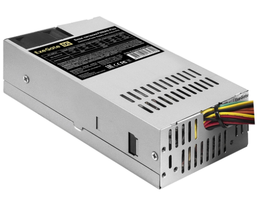 

Блок питания Exegate F250AS EX292562RUS 250W, flex ATX, for ITX case, APFC, 80 PLUS, 40mm fan, F250AS