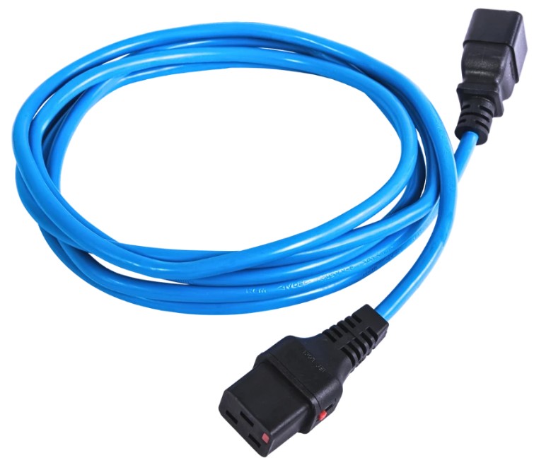 Кабель питания ЦМО R-16-Cord-C19-C20-3-Blue