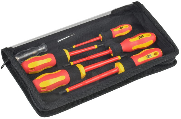 Изображение товара Набор отверток IEK ARMA2L 5 - универсальный инструмент для дома и профессионалов