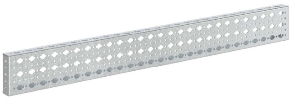 Изображение товара Рейка поперечная DKC R5NPDF1600 для шкафов CQE, перфорированная, 1600 мм