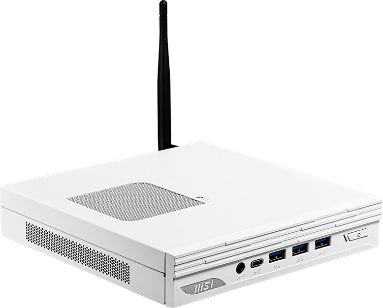 

Неттоп MSI Pro DP10 12M-039BRU 936-B0A622-039 i5-1235U/Iris Xe graphics/GbitEth/2*USB Type-C/HDMI/DP/VGA/120W/noOS/white, Pro DP10 12M-039BRU