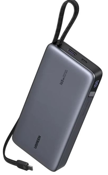 Изображение товара UGreen PB552 Портативный аккумулятор 165 Вт 25000 мАч Быстрая зарядка