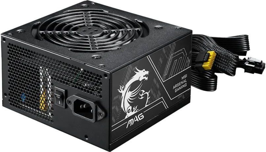 

Блок питания ATX MSI MAG A750BN 306-7ZPSX11-CE0 750W, 80+ Bronze, MAG A750BN