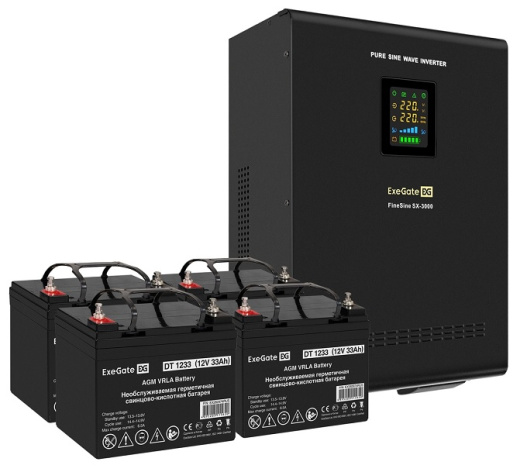фото Комплект  Exegate FineSine SX-3000.LCD.AVR.2SH.T в Перми