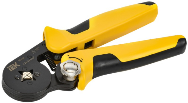 Изображение товара IEK ARMA2L 3 клещи обжимные для квадратной обжимации 0 25 16 мм2