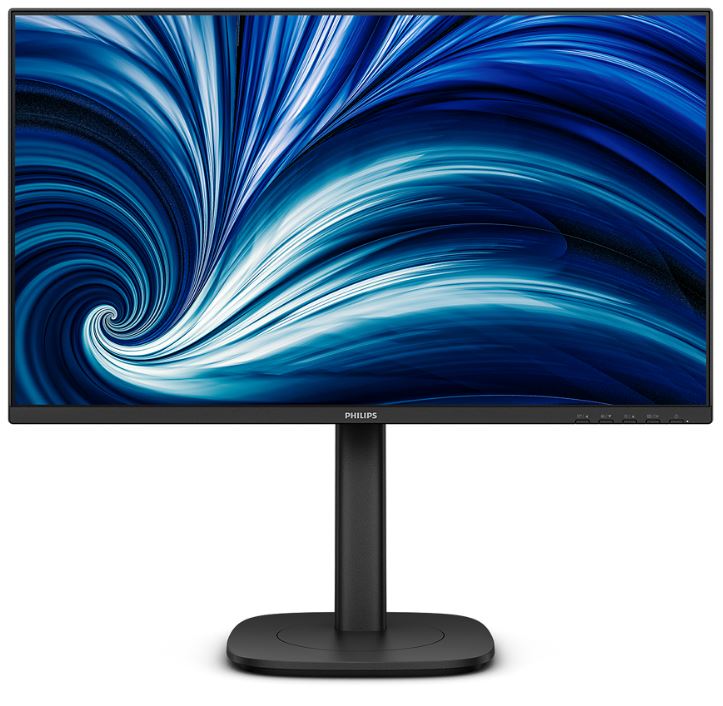 

Монитор 23,8" Philips 24B2U3301 1920x1080, 16:9, IPS, 300cd/m, 1500:1, 4ms, 178°/178°, 120Hz, HDMI, DP, USB Hub, USB-C, RJ45, Speakers, Tilt, HAS, Swi, 24B2U3301