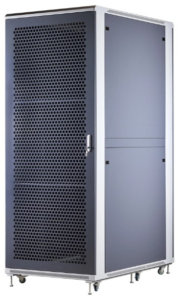 фото Шкаф напольный 19", 42U SNR SNR-TFC-428012-CPDP-G-SF в Омске