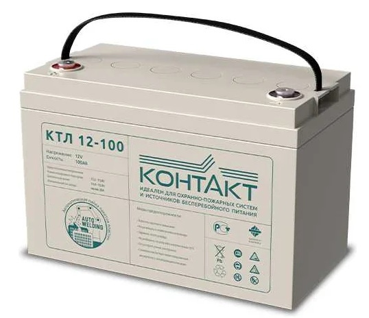 Изображение товара Батарея аккумуляторная КОНТАКТ КТЛ 12-100
