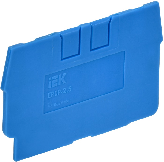 

Заглушка IEK AF-CT20-00-K07-002-ZGL для клемм серий CP/CX 2,5мм2 синяя ARMAFIX, AF-CT20-00-K07-002-ZGL