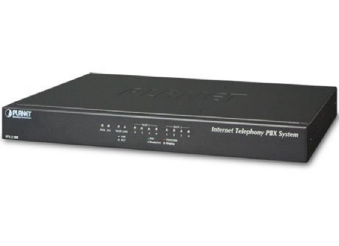 

АТС Planet IPX-2100 IP PBX поддержка SIP 2.0, IPv6, T.38, 2 слота для FXO/FXS/GSM модулей, IPX-2100