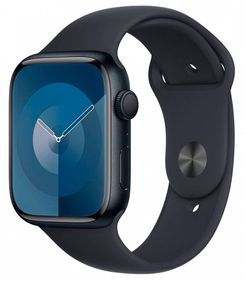 

Часы Apple Watch S9 41mm midnight aluminium case with midnight sport band -M/L, Watch S9 41mm