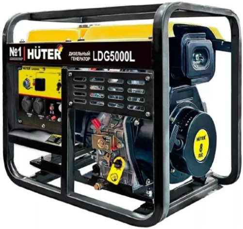 Изображение товара Дизельный генератор Huter LDG 5000L мощный автономный источник электропитания