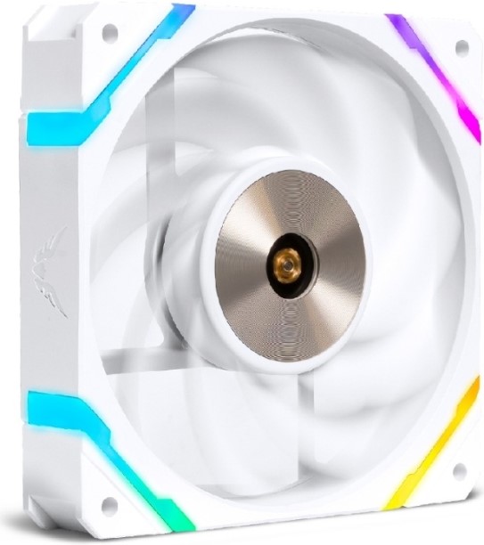 

Вентилятор для корпуса Valkyrie X12 ARGB Reverse White HW X12ER-W 120mm, 4-pin PWM, 800-2150rpm, 80CFM, 29dBa, X12 ARGB Reverse White