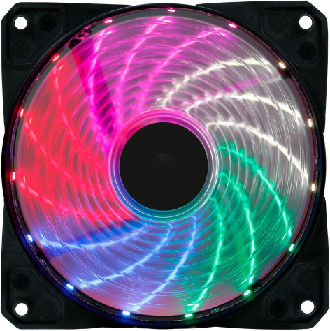 фото Вентилятор для корпуса Oklick OG-CF120RGB2-BK в Екатеринбурге