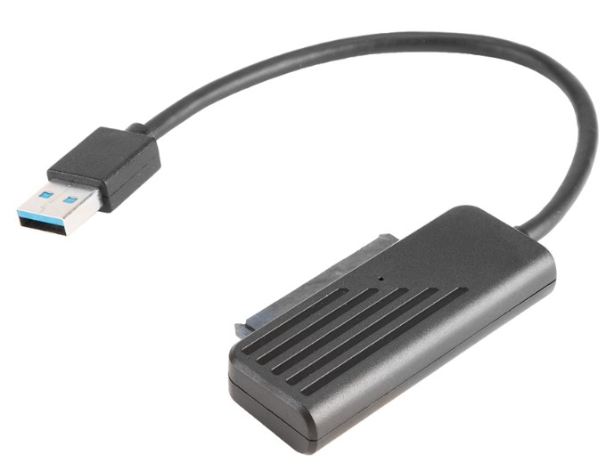 

Кабель-адаптер AKASA AK-AU3-07BK USB 3.1 для 2.5" SATA, AK-AU3-07BK
