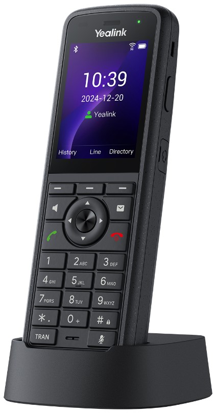 

Беспроводной IP-телефон Yealink AX86R экран 2.4", Wi-Fi 6, IP67, Alarm, виброоповещение, Bluetooth, 3.5 mm, Type-C, SNC, звук HD, AX86R