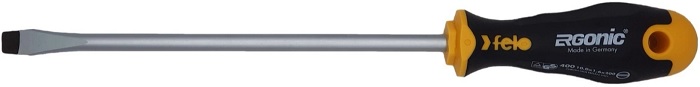 

Отвертка шлицевая Felo 40010710 Ergonic 10,0X1,6X200, 40010710