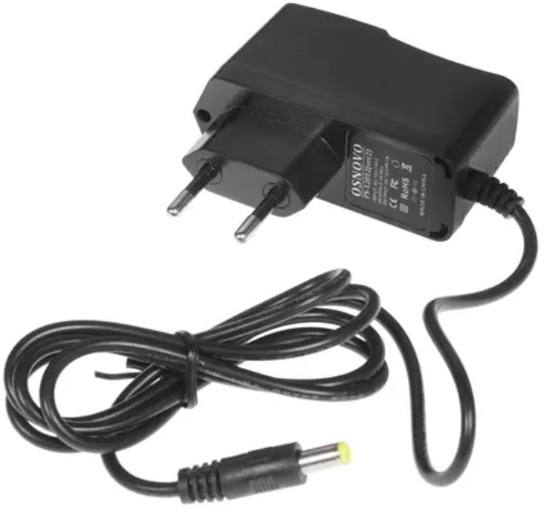 

Блок питания OSNOVO PS-12012(ver.2) (сетевой адаптер) DC12V, 1A (12Вт макс.), PS-12012(ver.2)