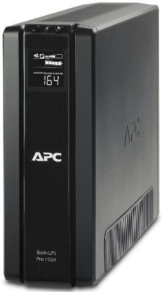 

Источник бесперебойного питания APC Back-UPS Pro BR1500G-GR 1500VA/865W, Tower, 230V, 6x CEE 7/7 Schuko outlets, Sine Wave, AVR, LCD, User Replaceable, Back-UPS Pro