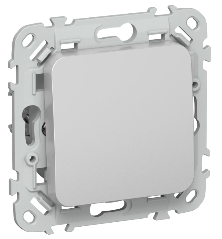 

Переключатель перекрестный IEK FI-V13-0-10-K47 FLITE 1-клавишный 10А ВС71-1-0-ФлА алюминий, FI-V13-0-10-K47