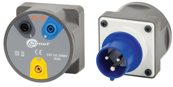 Изображение товара Адаптер Sonel AGT-16T для надежного подключения и передачи сигнала