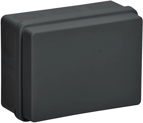 

Коробка распределительная IEK UKO21-150-110-070-K02-66 КМ42441 о/п 150х110х70мм IP67 10вв. черная, UKO21-150-110-070-K02-66
