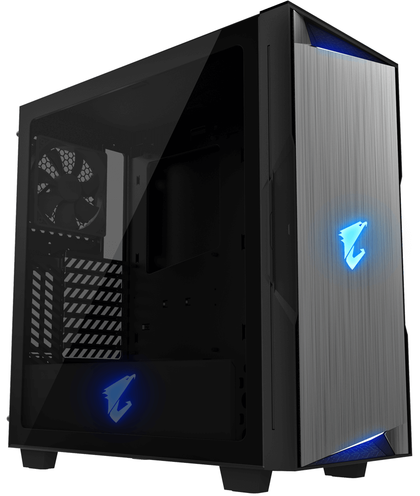 

Корпус ATX GIGABYTE AORUS C300 Glass black, без БП, с окном, 2xUSB 3.0, USB Type-C, Audio, AORUS C300 Glass