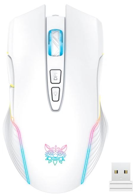 

Мышь Wireless ONIKUMA CW905 W(3В1) (3 режима), 5 кнопок, 1200-3600 dpi, CW905 W(3В1)