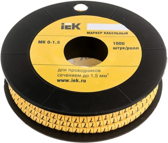Изображение товара Маркер на кабель IEK UMK00-7