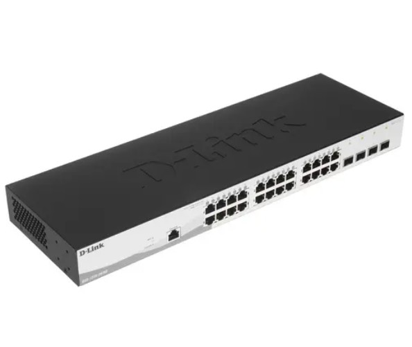 

Коммутатор управляемый D-link DGS-1210-28/ME/P/B2A 24x1000Base-T, 4x1000Base-X SFP, Surge 6KV, CLI, RJ45 Console, RPS, Dying Gasp, DGS-1210-28/ME/P/B2A