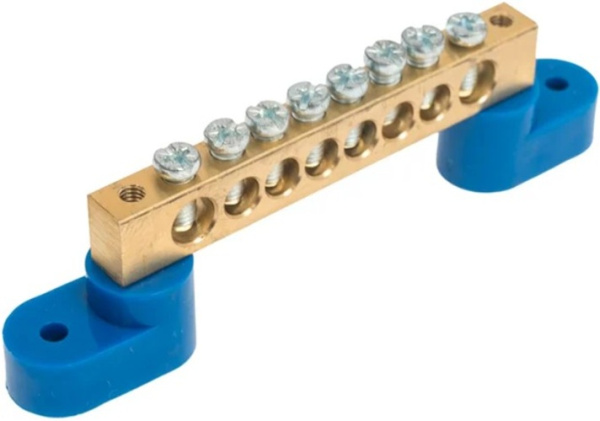 Изображение товара Шина Rexant 11-2333 нулевая N на изоляторах 8 групп