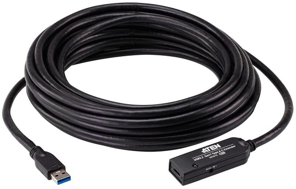 

Кабель Aten UE331C-AT-G USB, A>С/A-С/тип A-тип C/type A-type C, Male-Female, 4 провода, опрессованный, 10 метр., черный, (адаптер DC 5V в комплекте;US, UE331C-AT-G