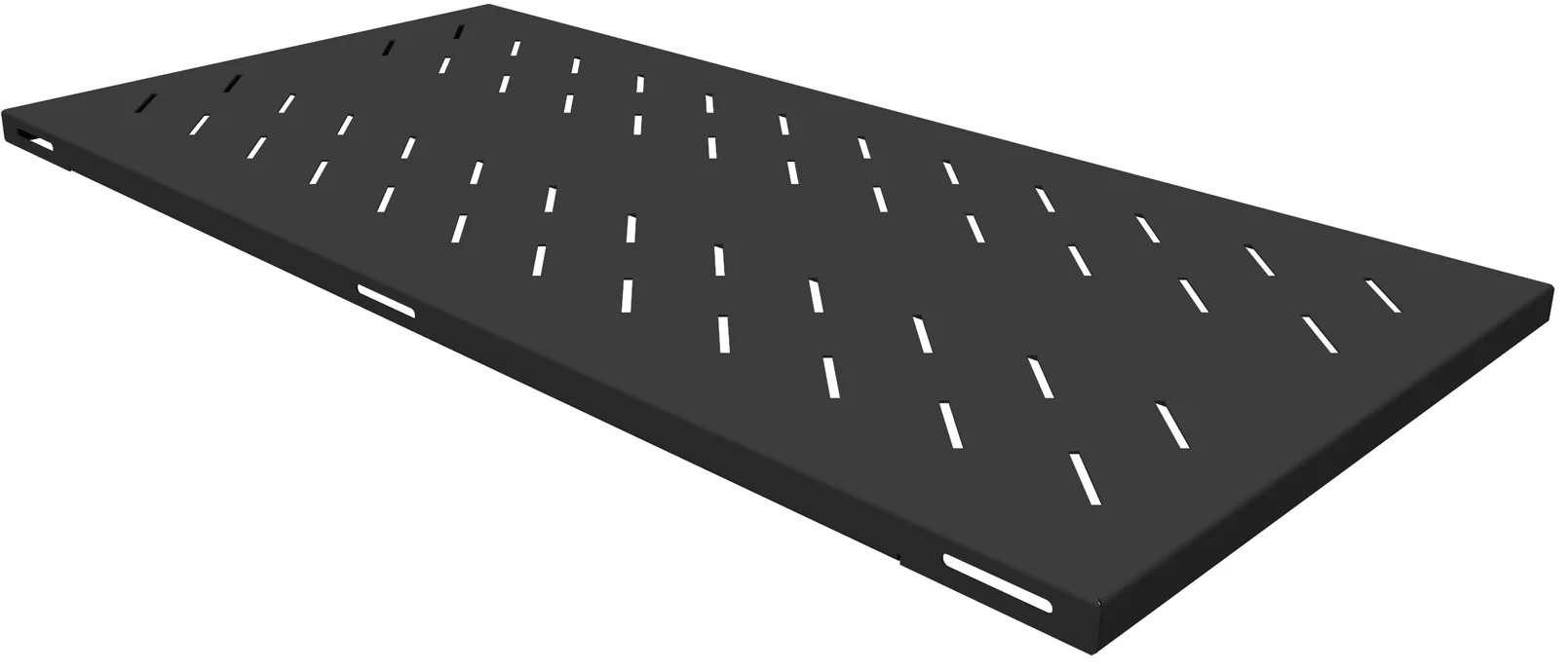 

Полка стационарная SNR SNR-SHELF-12095-250B для шкафов глубиной 1200мм, (глубина полки 950мм) распределенная нагрузка 250кг, цвет-черный, SNR-SHELF-12095-250B