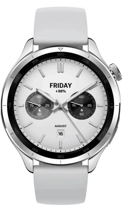 

Часы Xiaomi Watch S4 BHR9197GL Silver, Watch S4