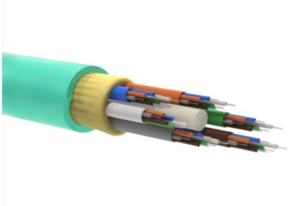 Изображение товара Оптоволоконный кабель DKC RNMBIN50324LSAQ MM 50/125 OM3 для высокоскоростных сетей