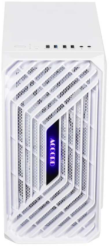 

Корпус mATX ACCORD ACC-265W белый, без БП, USB 3.0, 2*USB 2.0, audio, ACC-265W