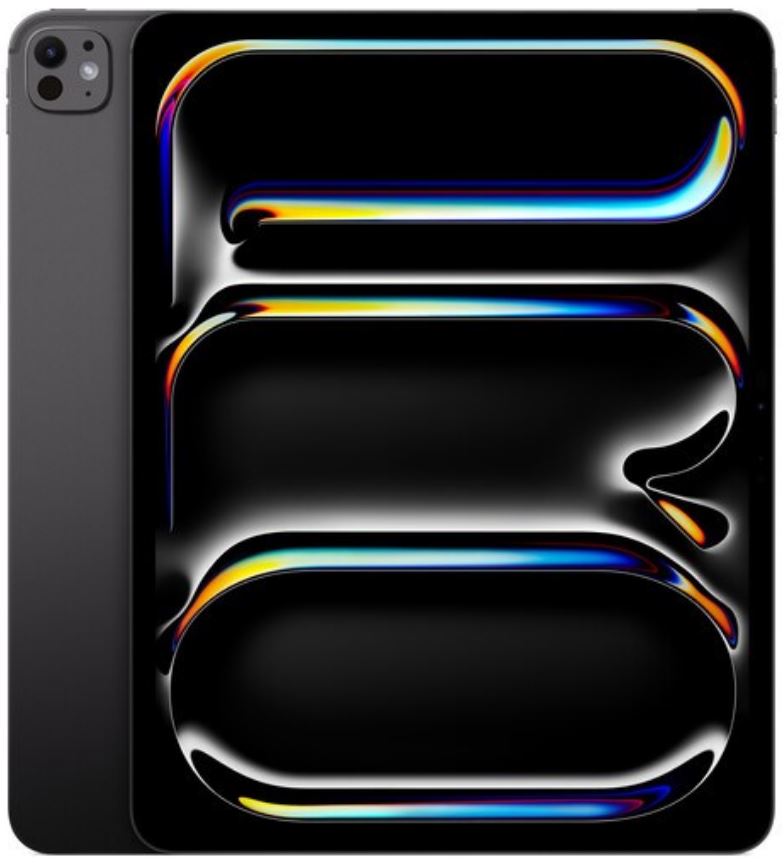 

Планшет 13" Apple iPad Pro Wi-Fi + Cellular 256GB ME7W4 with standard glass - Space Black, iPad Pro (2025) Wi-Fi + Cellular 256GB