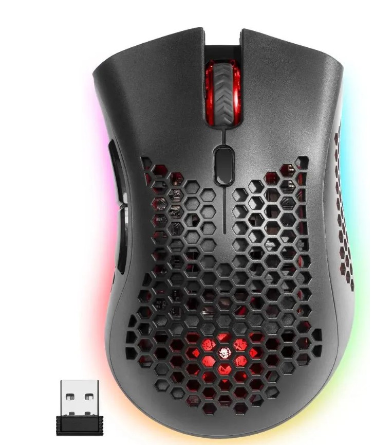 

Мышь Wireless Defender WARLOCK GM-709L Defender 52709 черная оптическая 2400DPI USB 7BUT, WARLOCK GM-709L