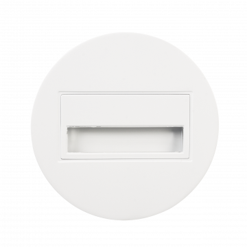 

Светильник Zamel 13-211-52 SONA Белый/Тепл.бел. в монт.коробку, с круглой рамкой 14V DC, 13-211-52