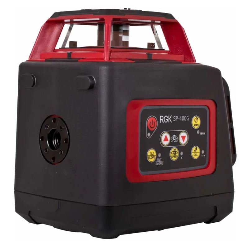 

Нивелир RGK SP 400G 4610011872891 ротационный с зеленым лучом, SP 400G